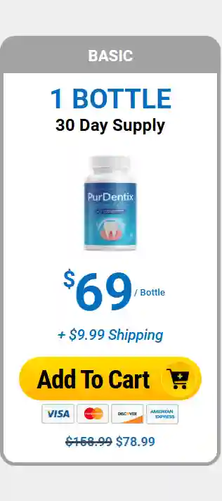 PurDentix 1 bottle package price
